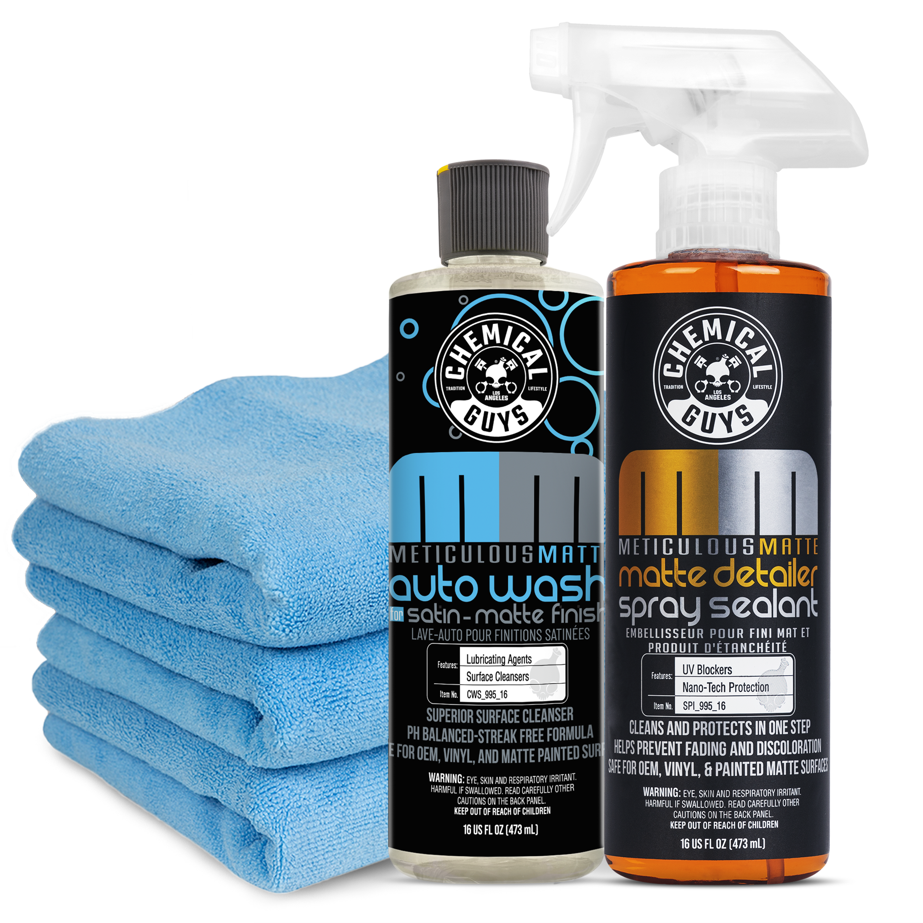 chemical-guys-matte-car-care-starter-kit-peinture-mate-entretien image 1