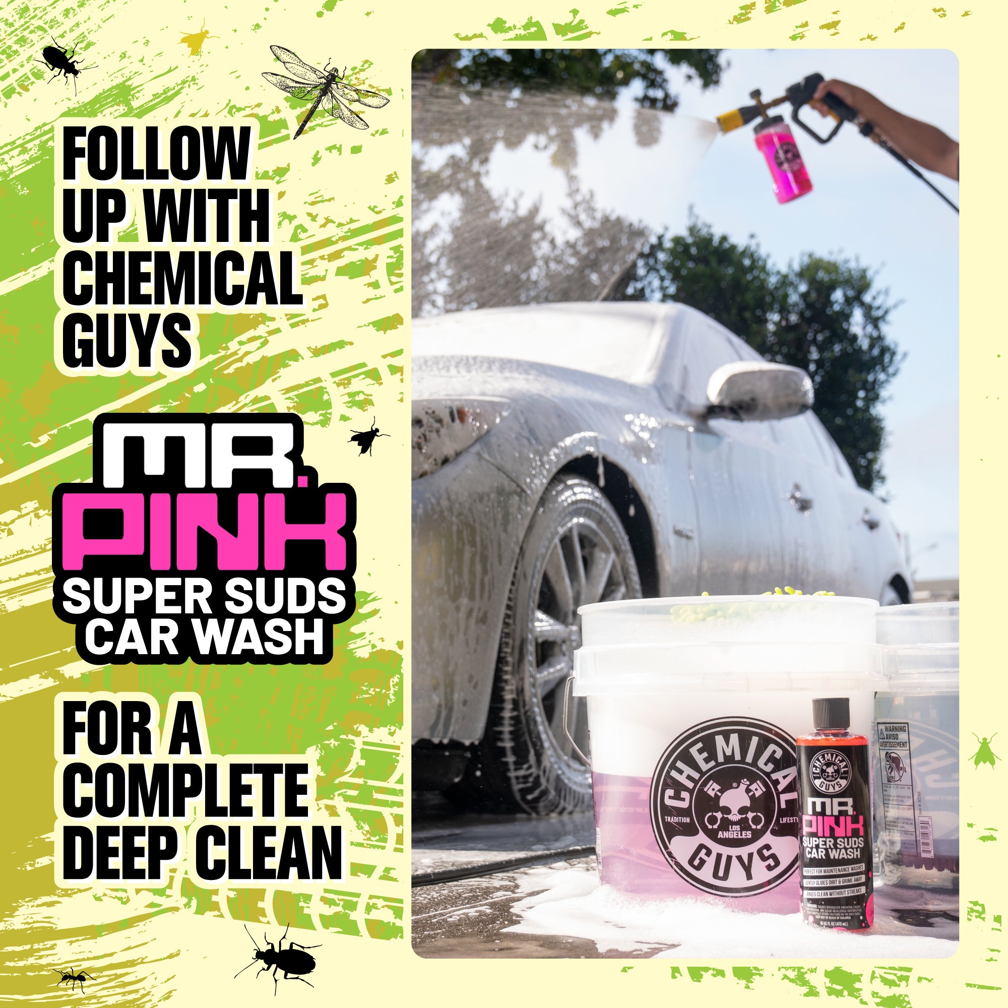 chemical-guys-clingshot-nettoyant-anti-insectes-goudron-mousse image 7