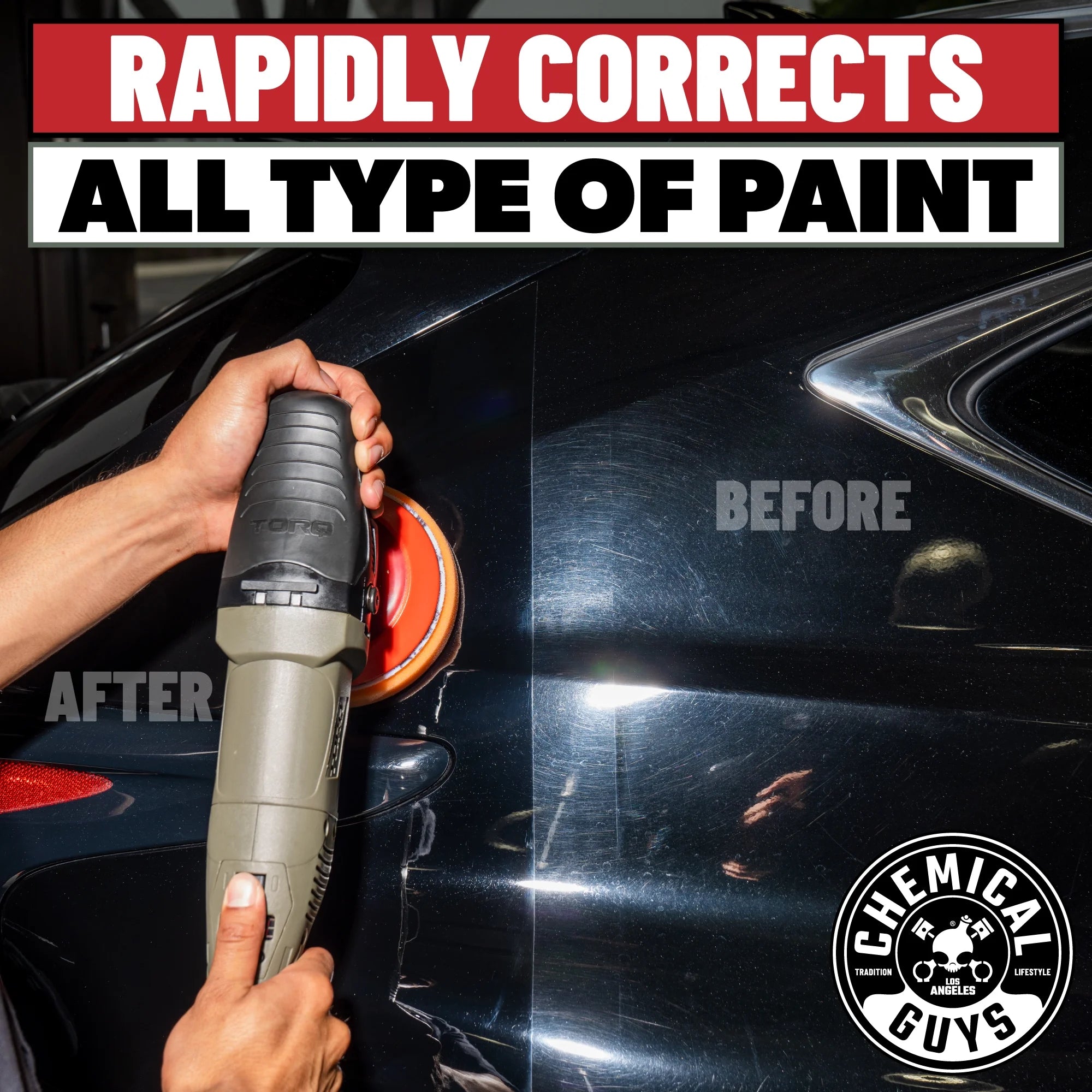chemical-guys-torq-r-shine-perfection-kit-polisseuse-rotative image 2