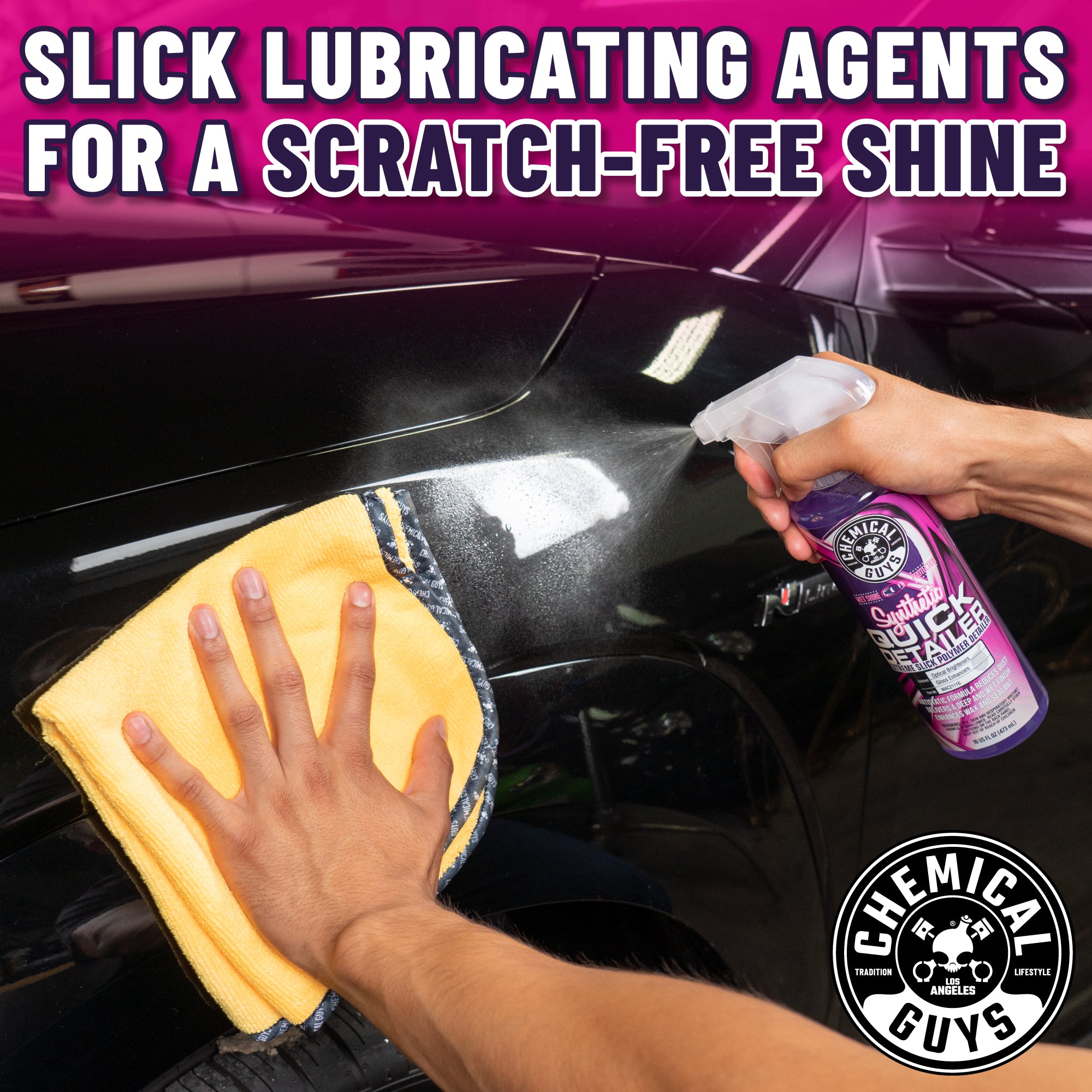chemical-guys-extreme-slick-spray-detailing-rapide-16-oz-sans-traces image 7