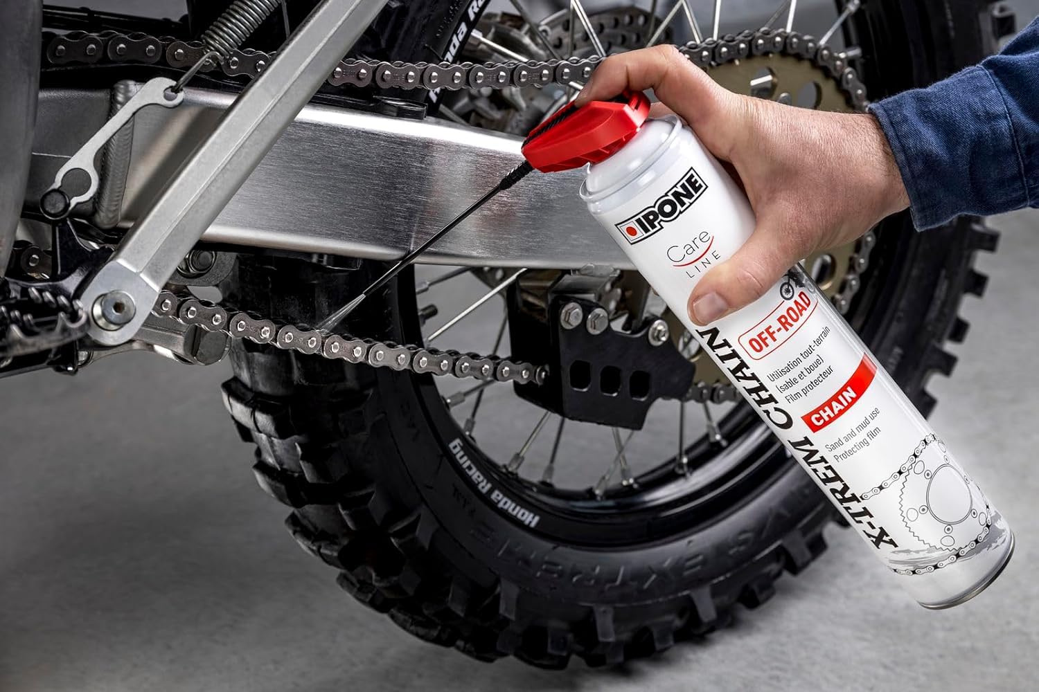 ipone-x-trem-chain-off-road-graisse-cha-ne-moto-750-ml image 2