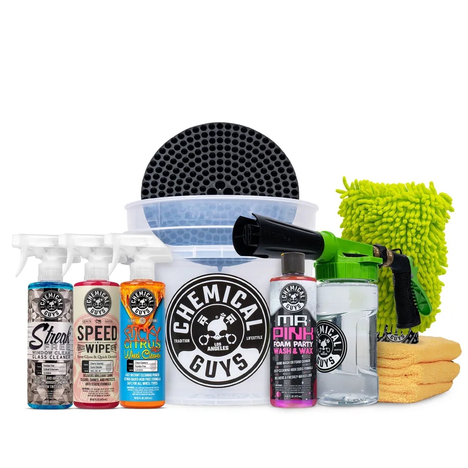 chemical-guys-mr-pink-foam-party-kit-lavage-auto-16-oz-canon-mousse image 1