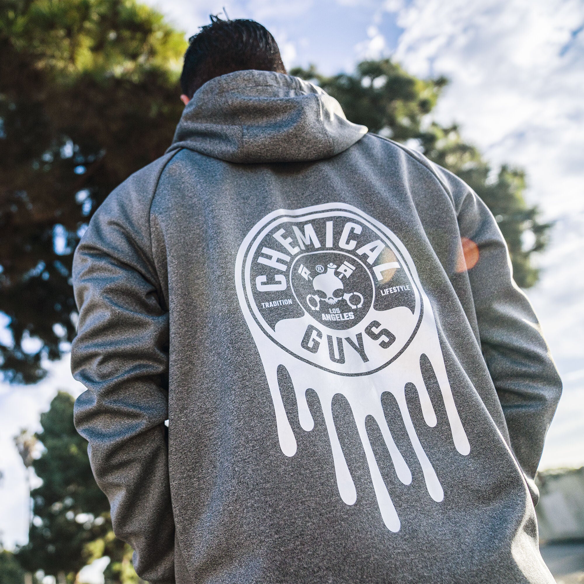 chemical-guys-quarter-zip-drip-sweat-capuche-noir image 7