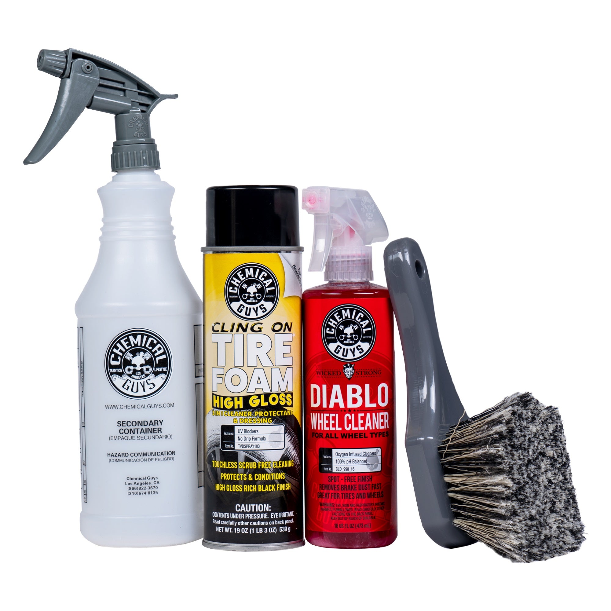 chemical-guys-diablo-kit-nettoyage-jantes-et-pneus image 1