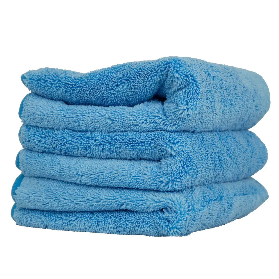 chemical-guys-finishing-towels-super-plush-chiffon-microfibre-bleu-lot-de-3 image 1