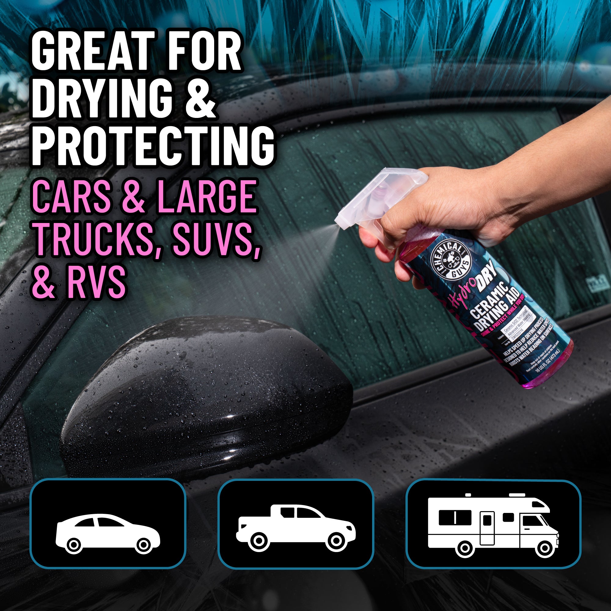 chemical-guys-hydrodry-spray-s-chage-c-ramique-16-oz-sio2 image 5