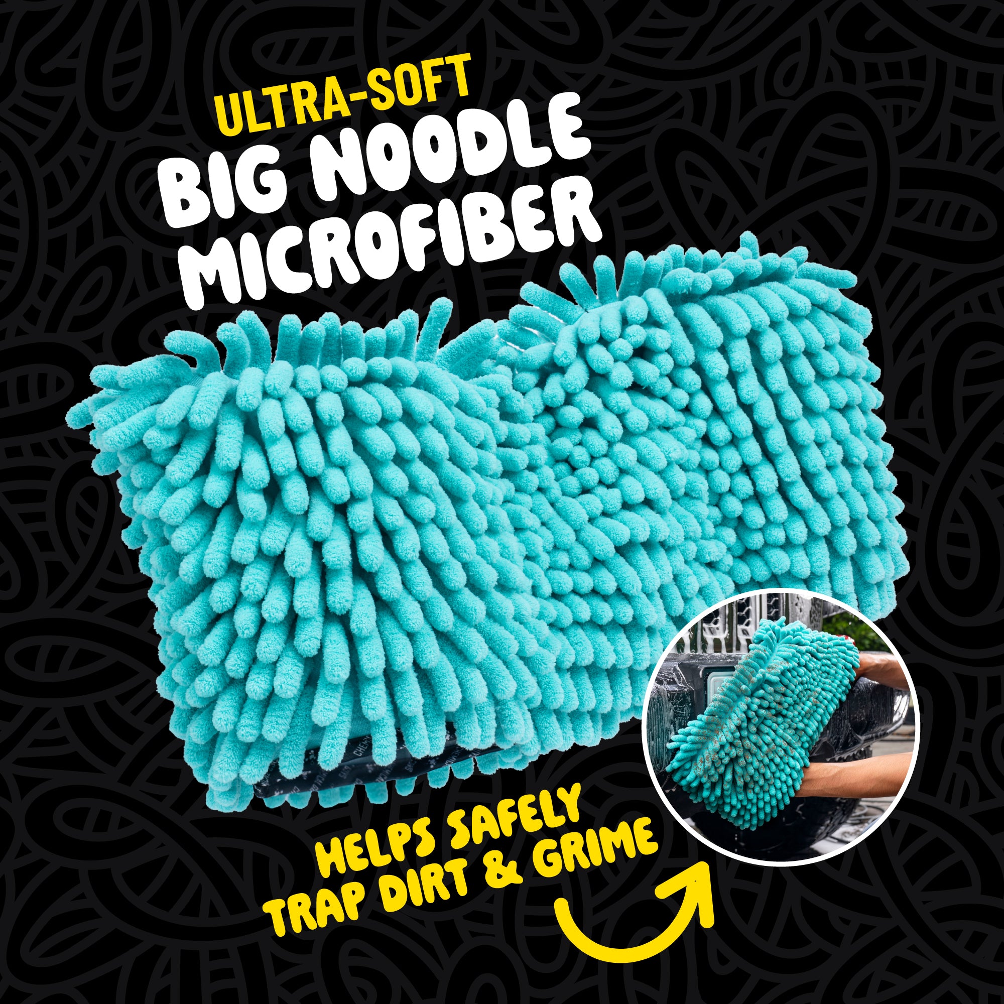 chemical-guys-big-noodle-gant-lavage-auto-2-mains image 3