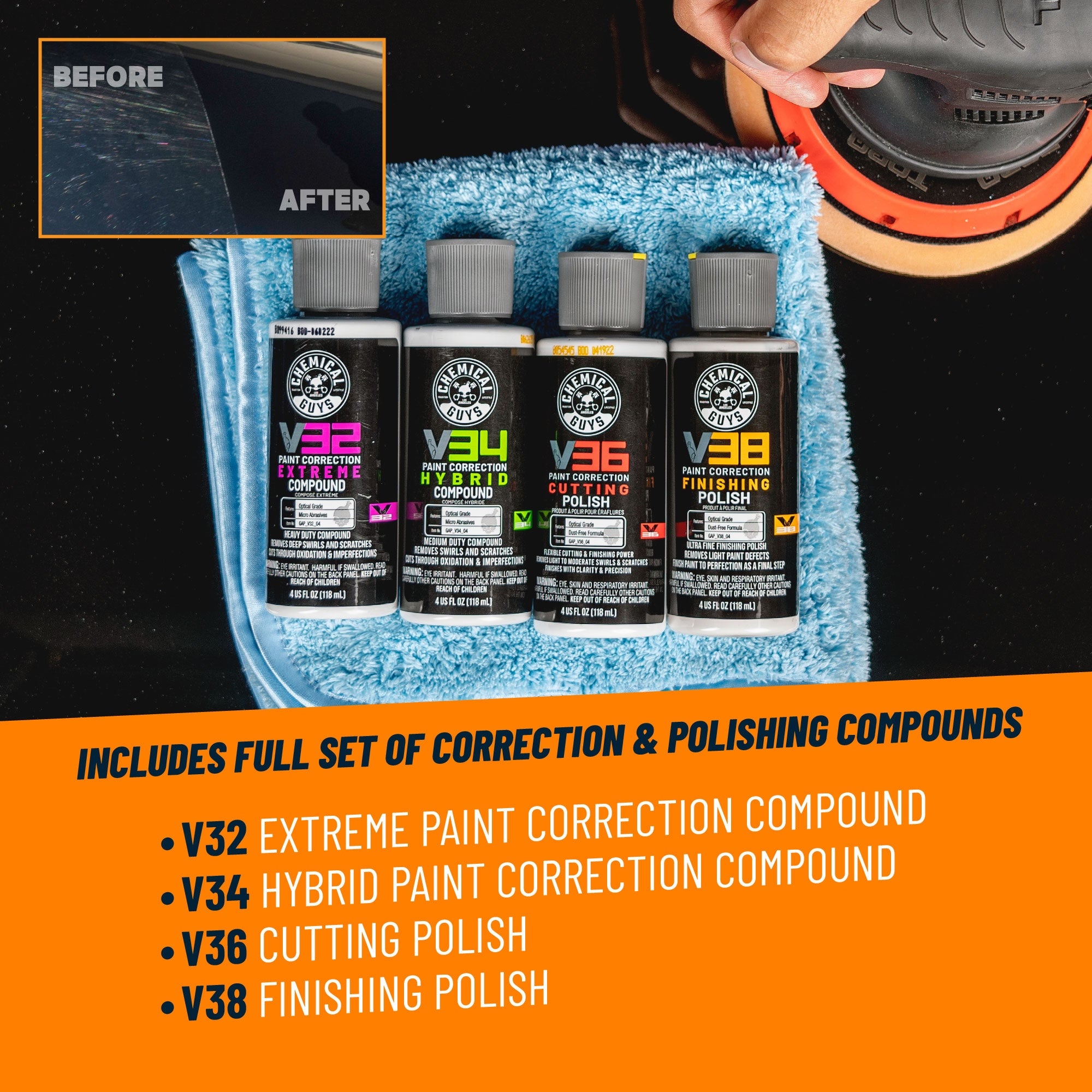 chemical-guys-torqx-kit-polisseuse-orbitale-correction-peinture image 5