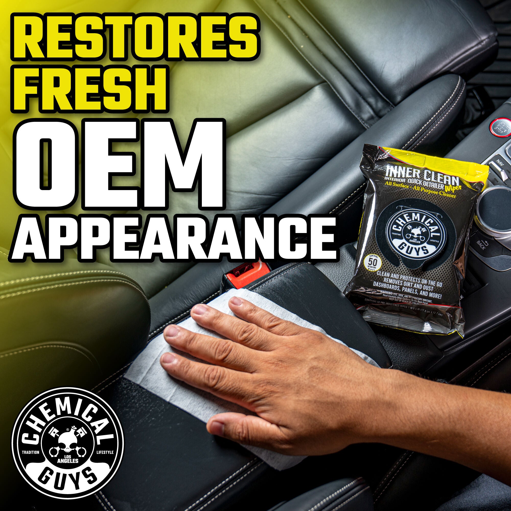 chemical-guys-car-wipes-inner-clean-lingettes-int-rieur image 8