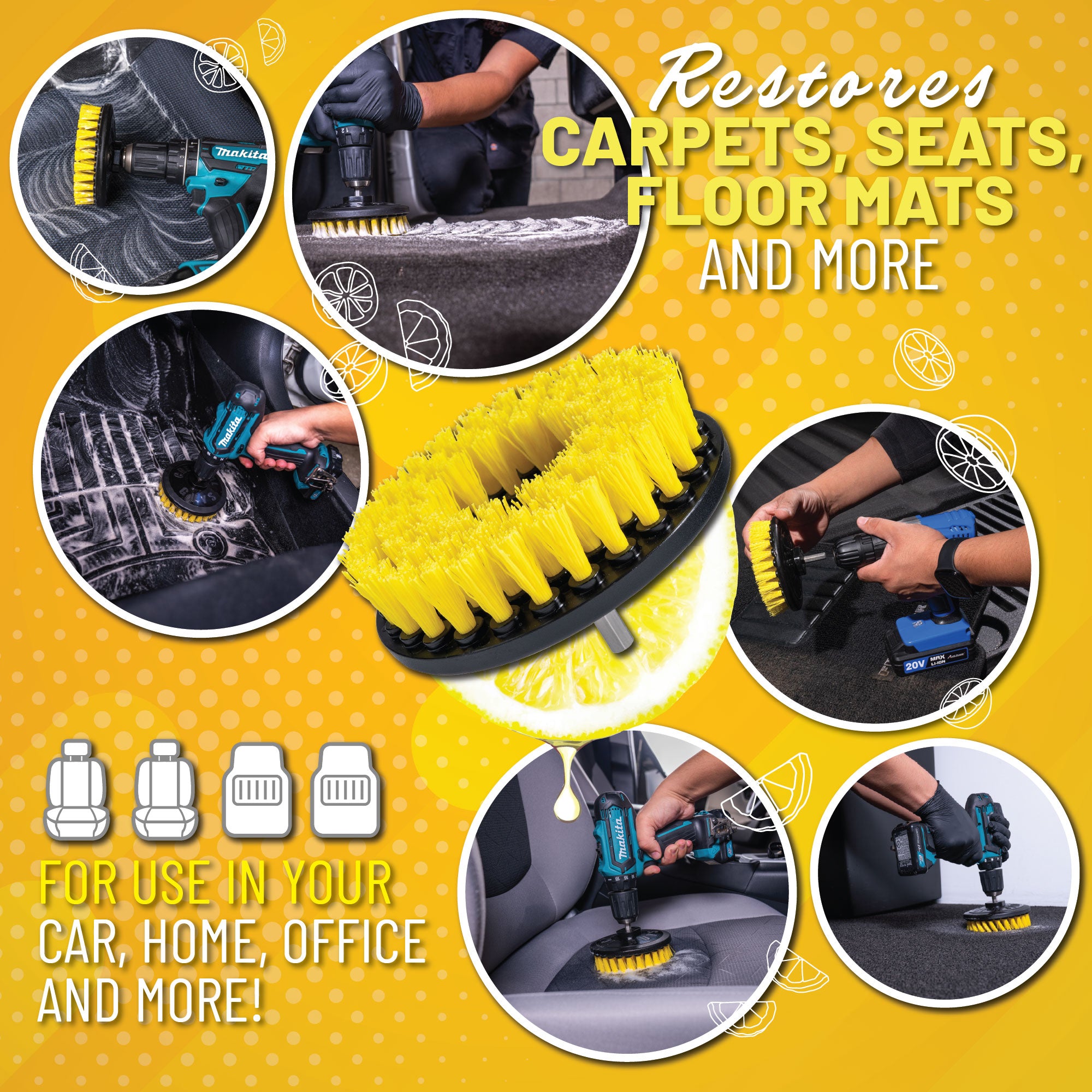 chemical-guys-fabric-cleaning-drill-brush-kit-tissu image 3