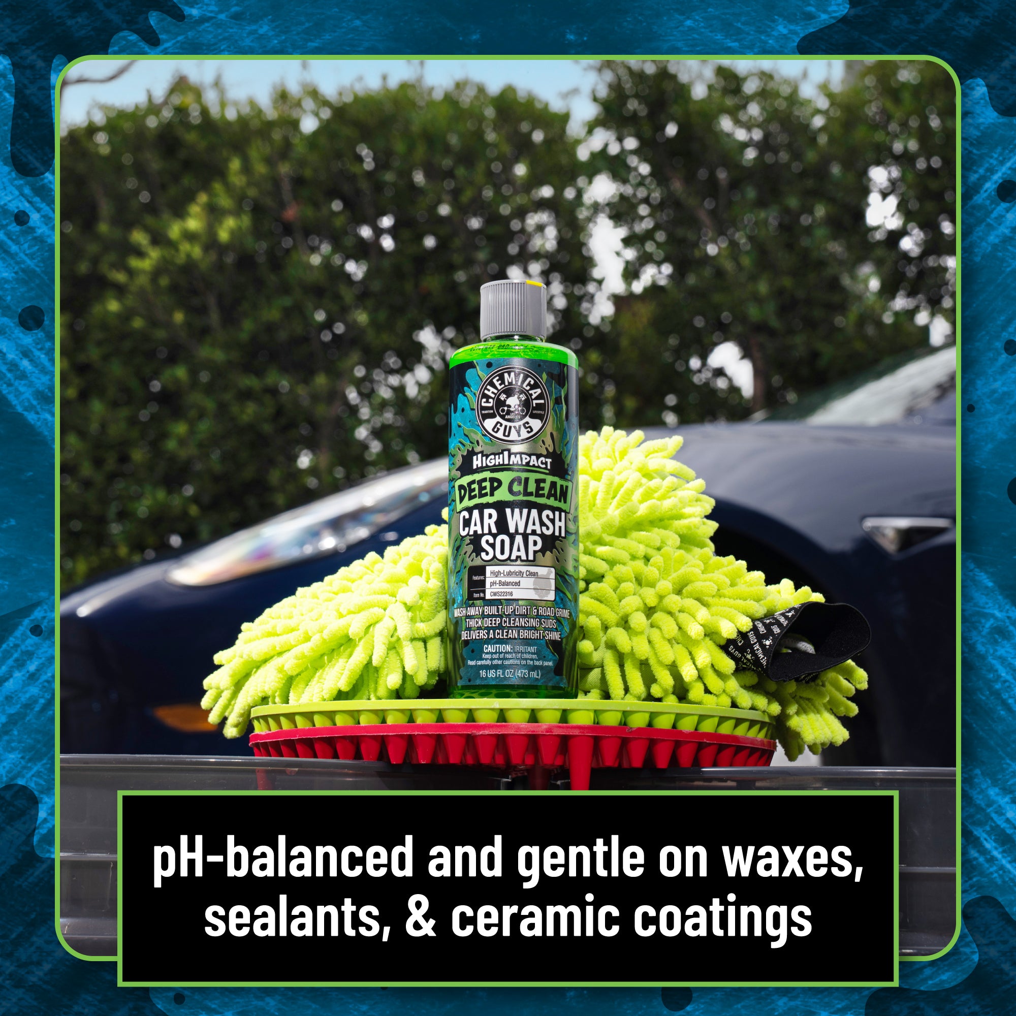 chemical-guys-highimpact-shampoing-voiture-473-ml-mousse-active image 6