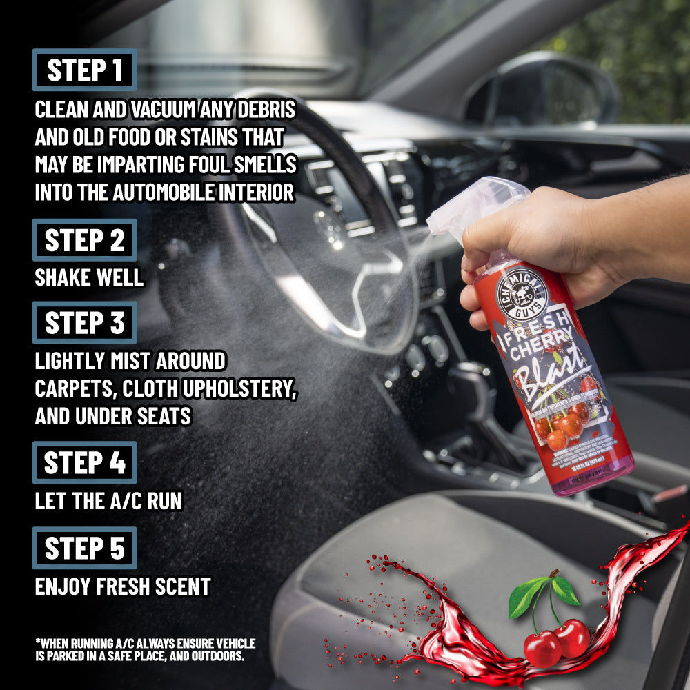 chemical-guys-cherry-blast-parfum-voiture-cerise-spray-suspendu image 5