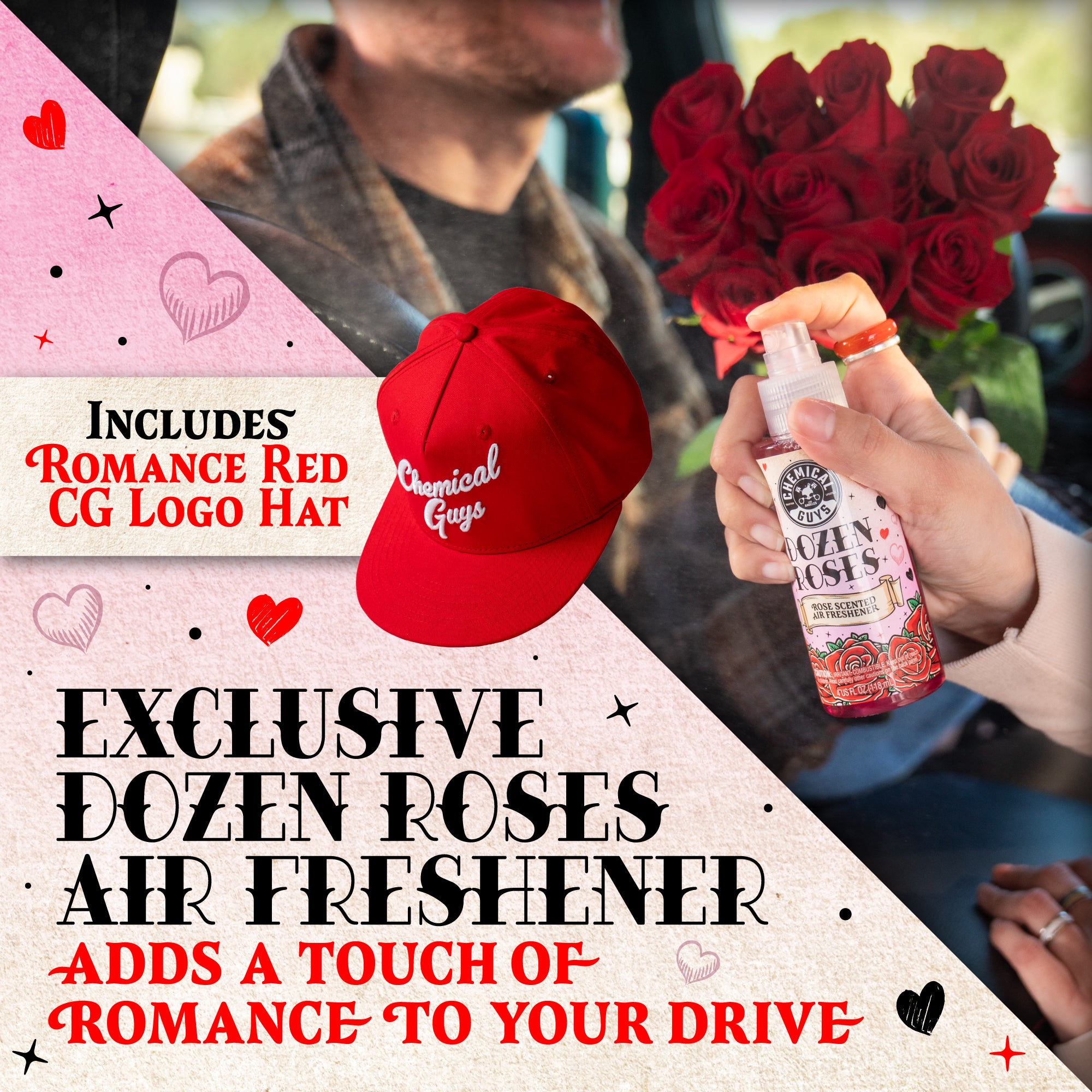 chemical-guys-dozen-roses-kit-entretien-auto-rose image 3