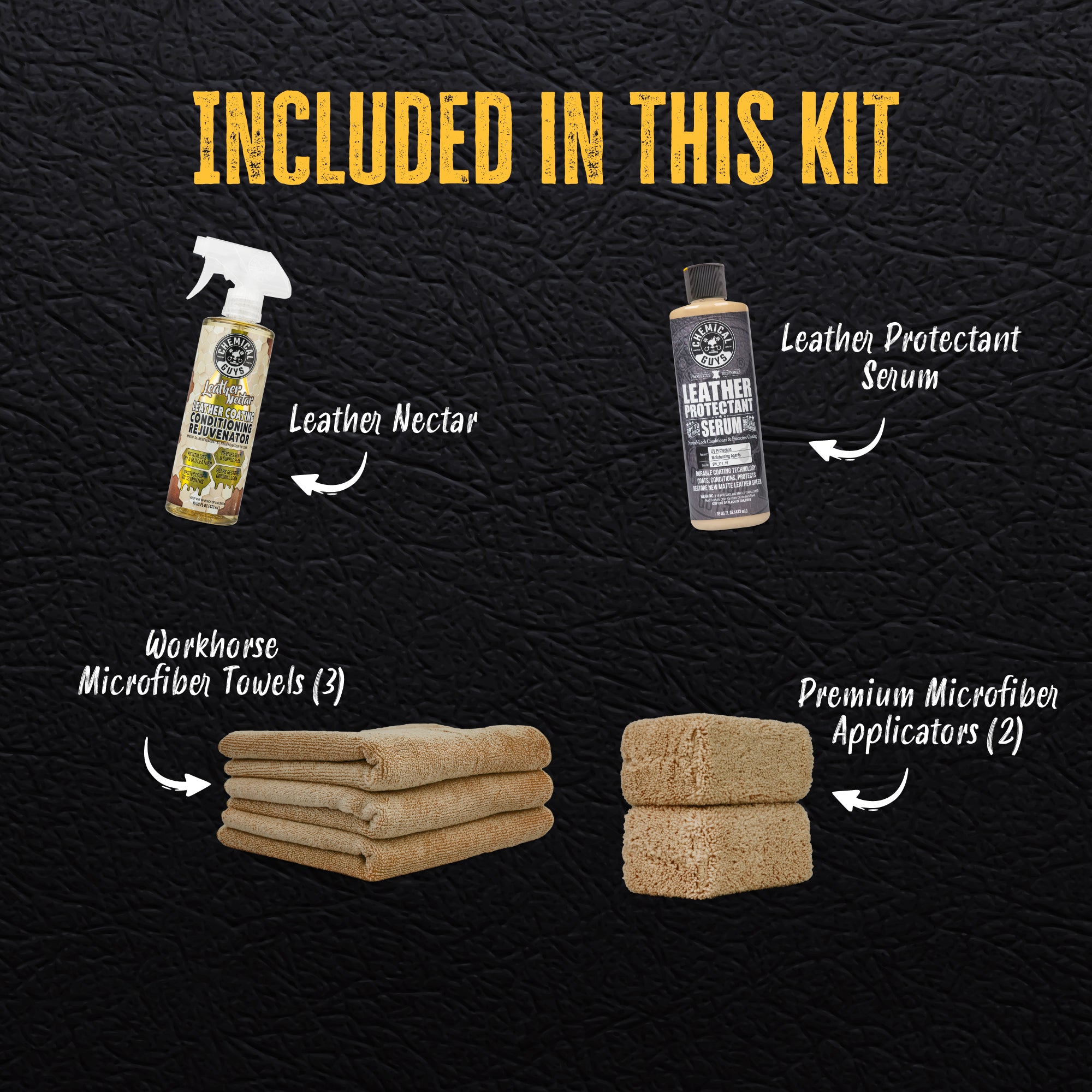 chemical-guys-kit-cuir-auto-soin-et-protection-uv image 4