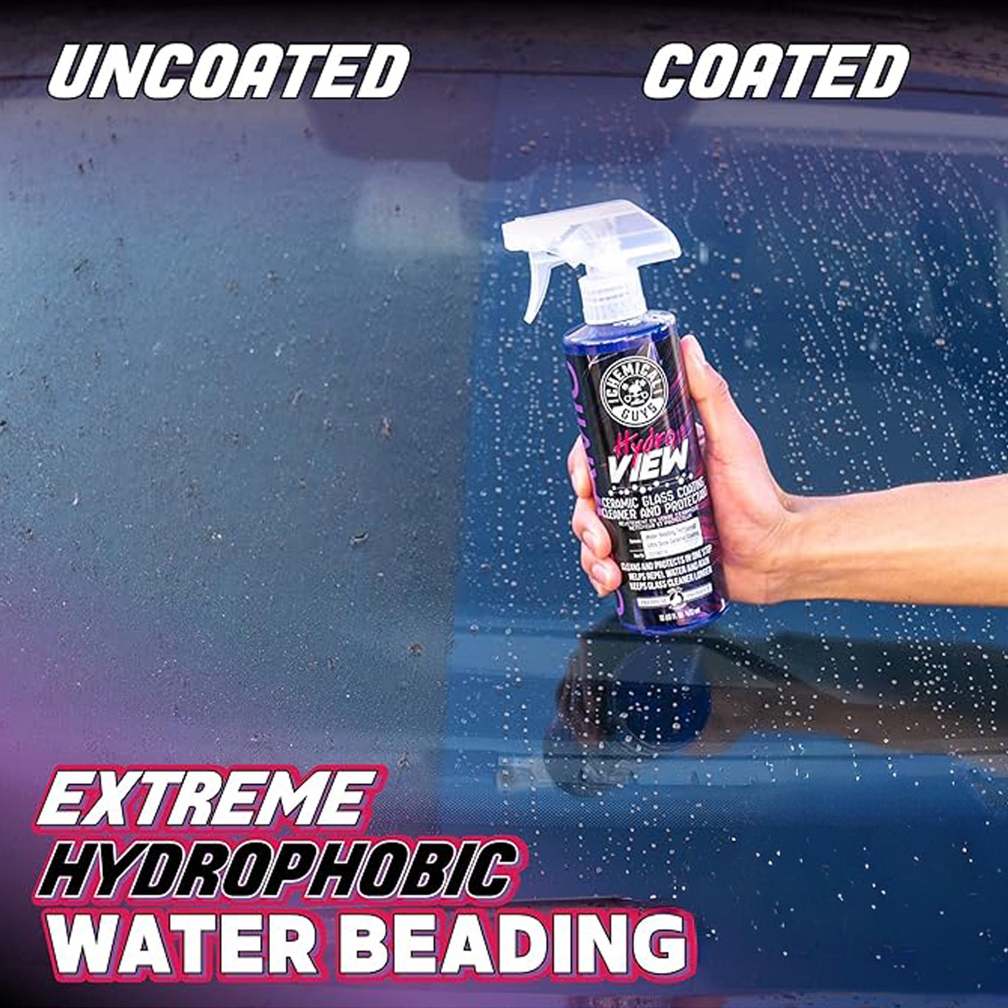 chemical-guys-hydroview-ceramic-glass-cleaner-vitre-16-oz image 2