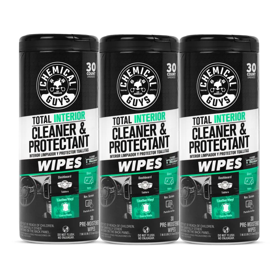 chemical-guys-total-interior-wipes-3-pack-new-car image 1