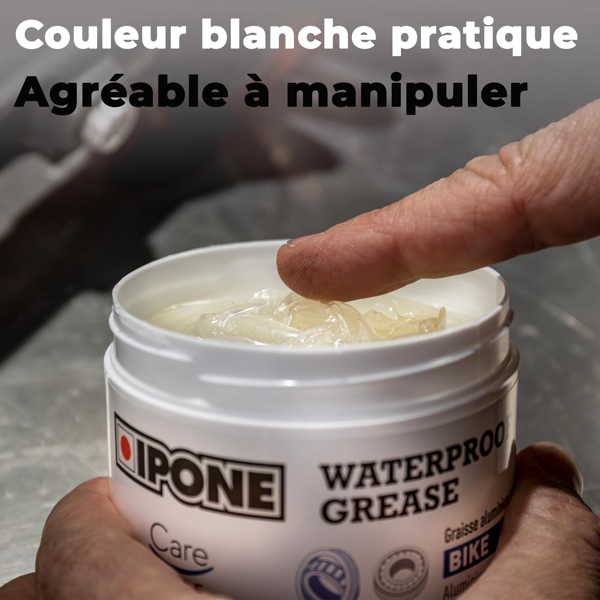 ipone-waterproof-graisse-blanche-moto-pot-200g-anti-eau-sal-e image 3