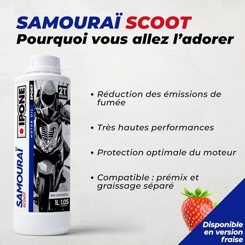 ipone-samoura-scoot-huile-moteur-2t-1l-100-synth-se image 7