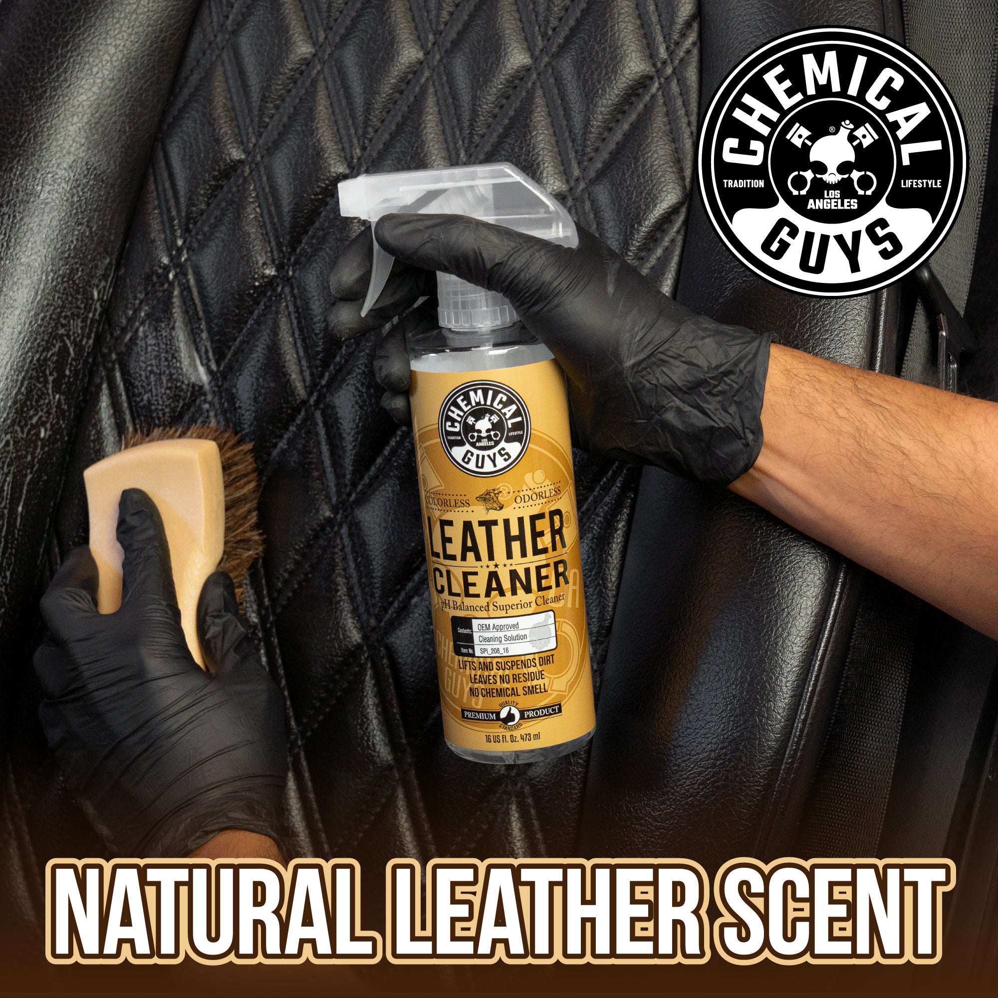 chemical-guys-leather-cleaner-nettoyant-cuir-auto-473-ml image 5