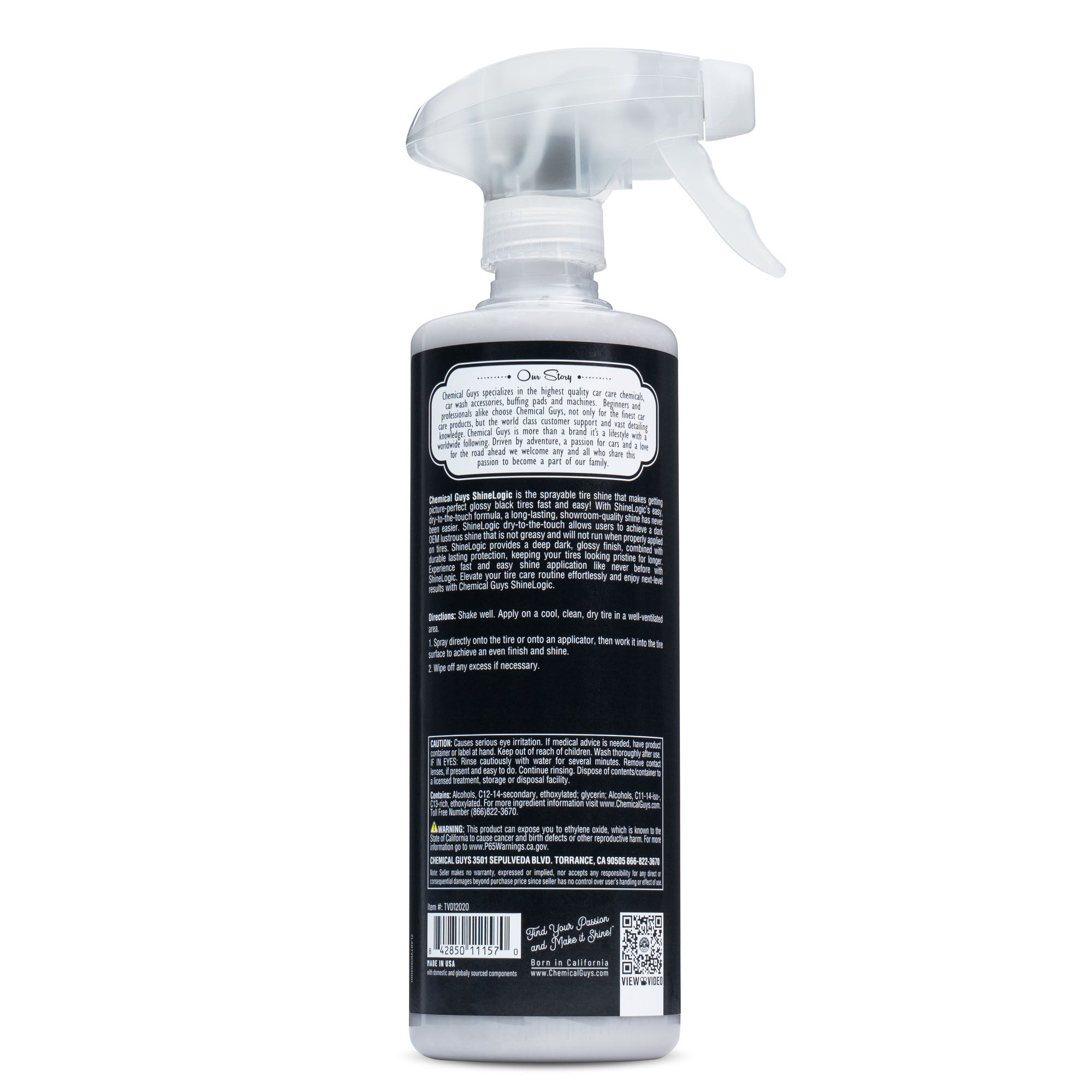 chemical-guys-shinelogic-brillant-pneu-a-rosol-noir-intense image 7