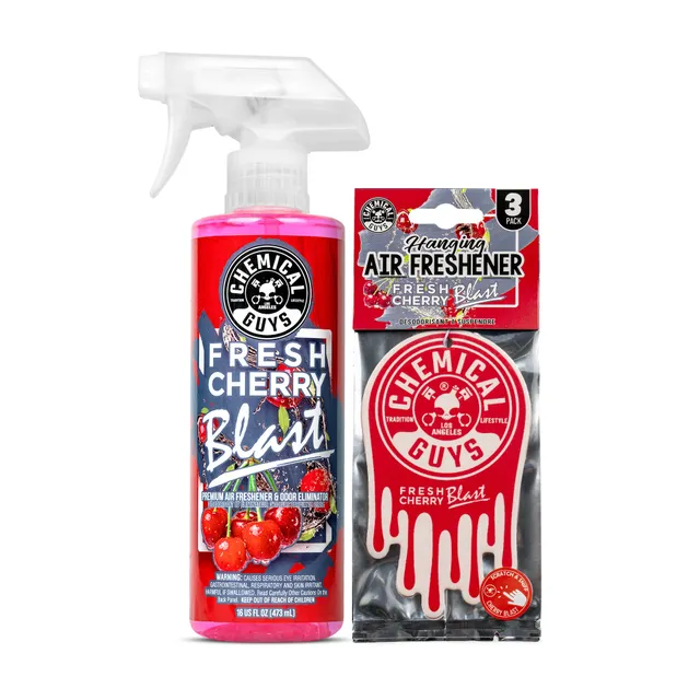 chemical-guys-cherry-blast-parfum-voiture-cerise-spray-suspendu image 1