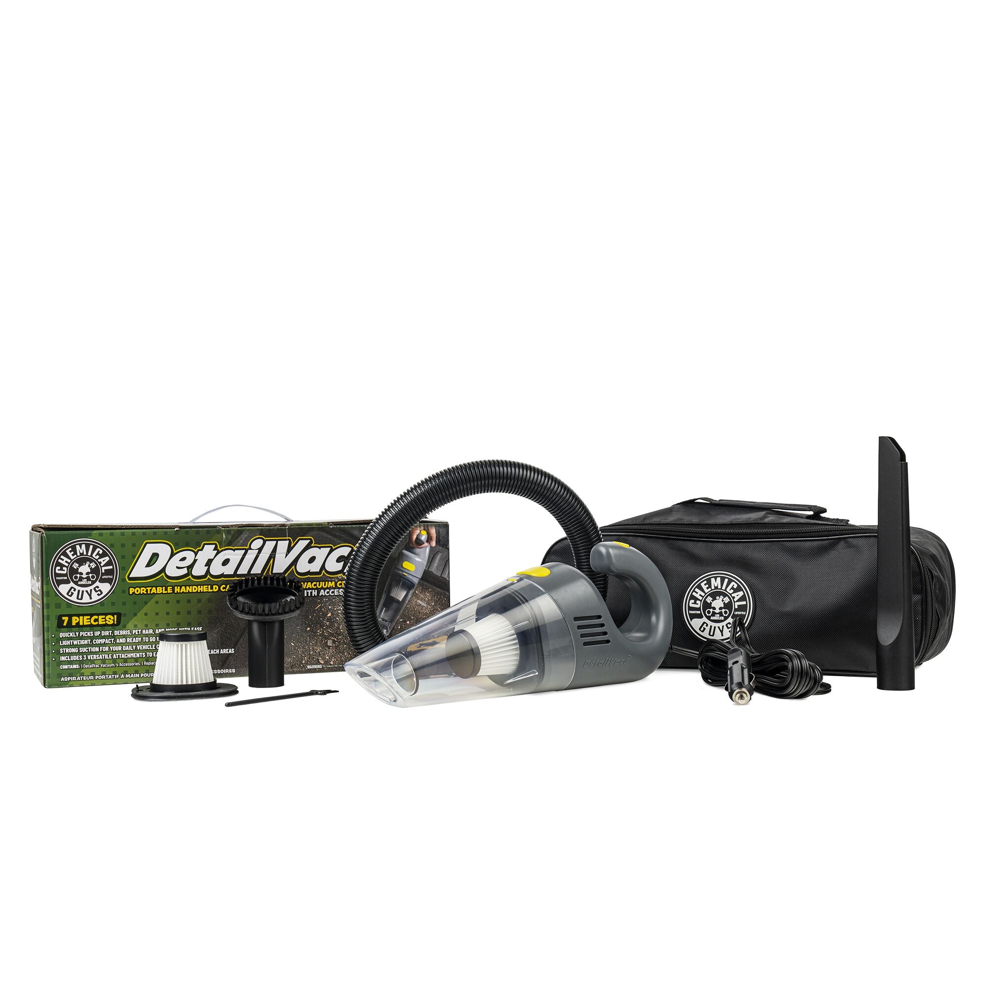 chemical-guys-detailvac-aspirateur-voiture-filaire-portable-16-pieds image 1