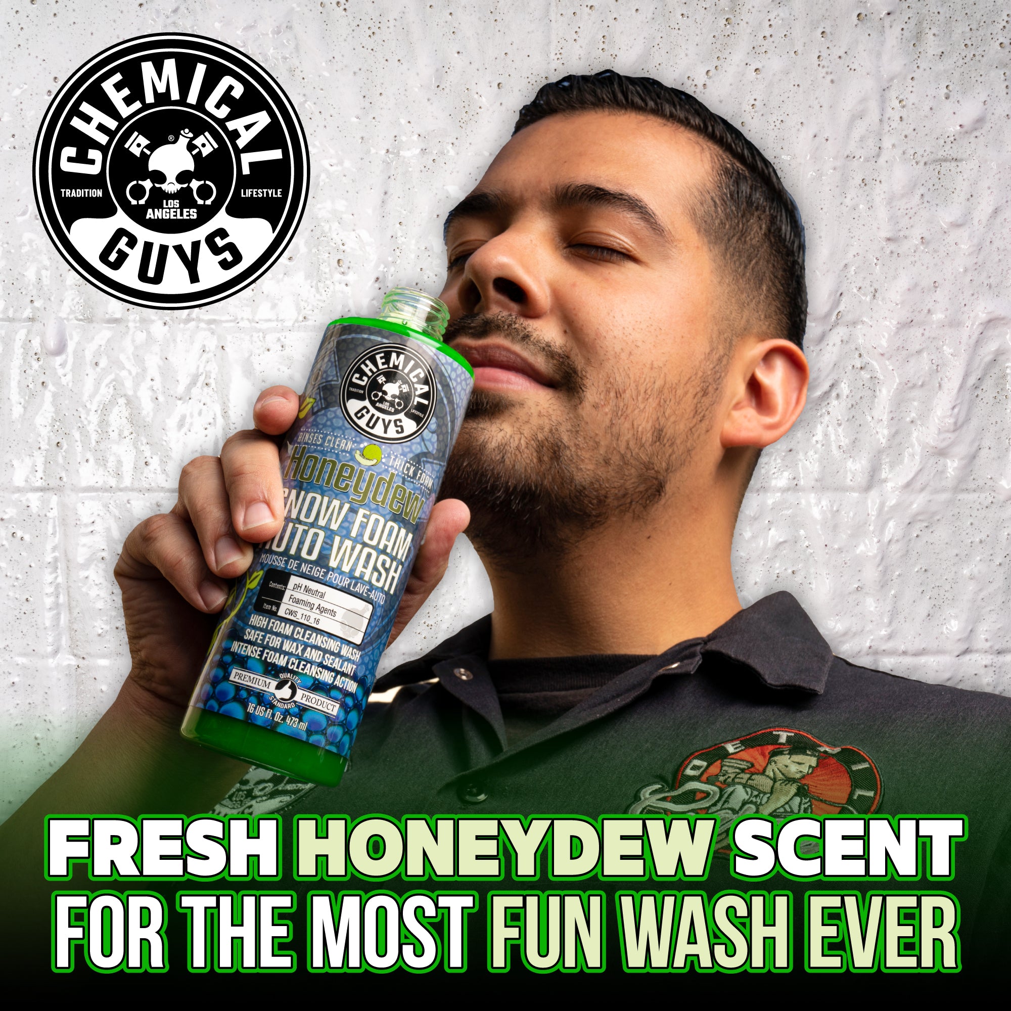 chemical-guys-honeydew-snow-foam-shampoing-auto-16-oz image 6