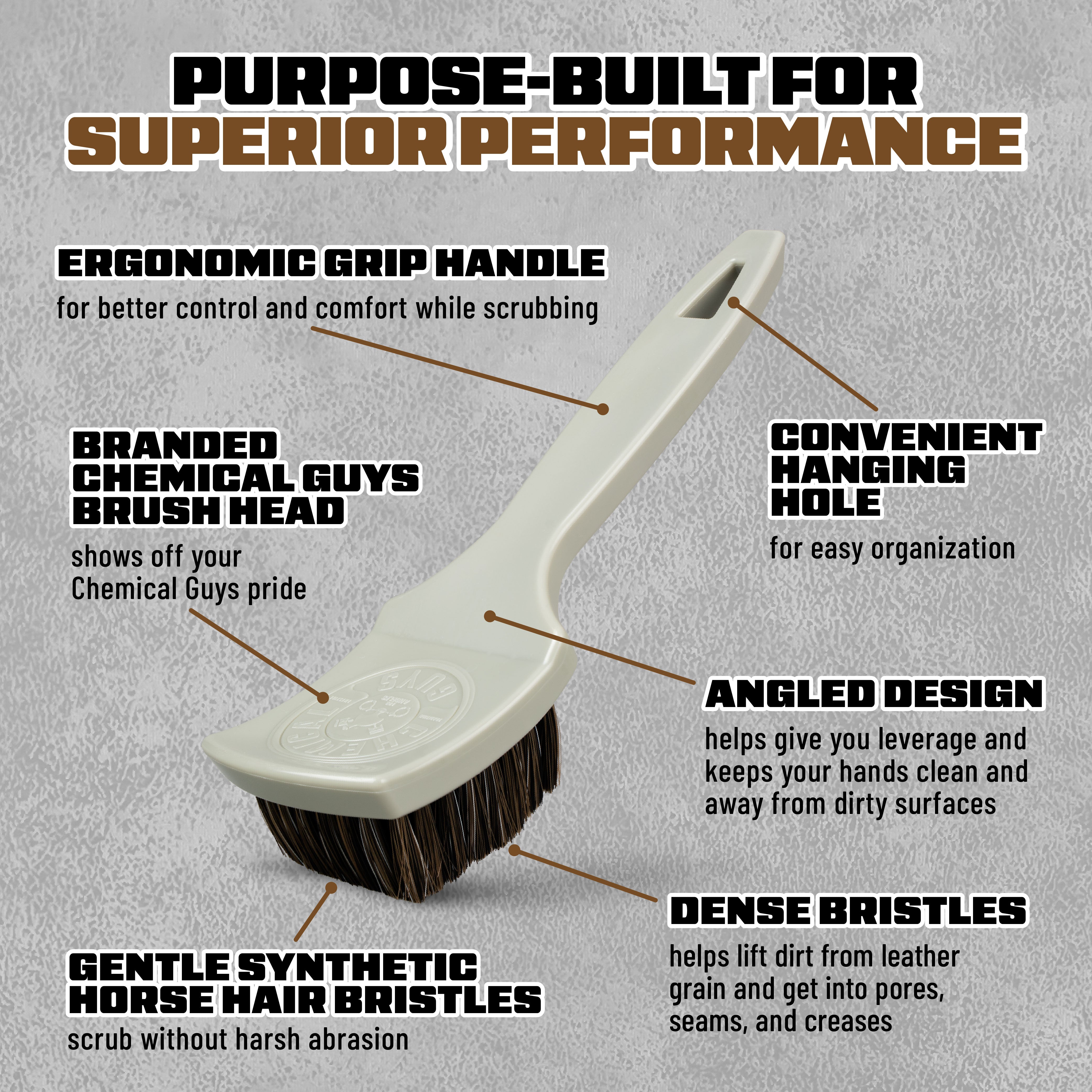 chemical-guys-nifty-brosse-cuir-auto-crin-doux image 8