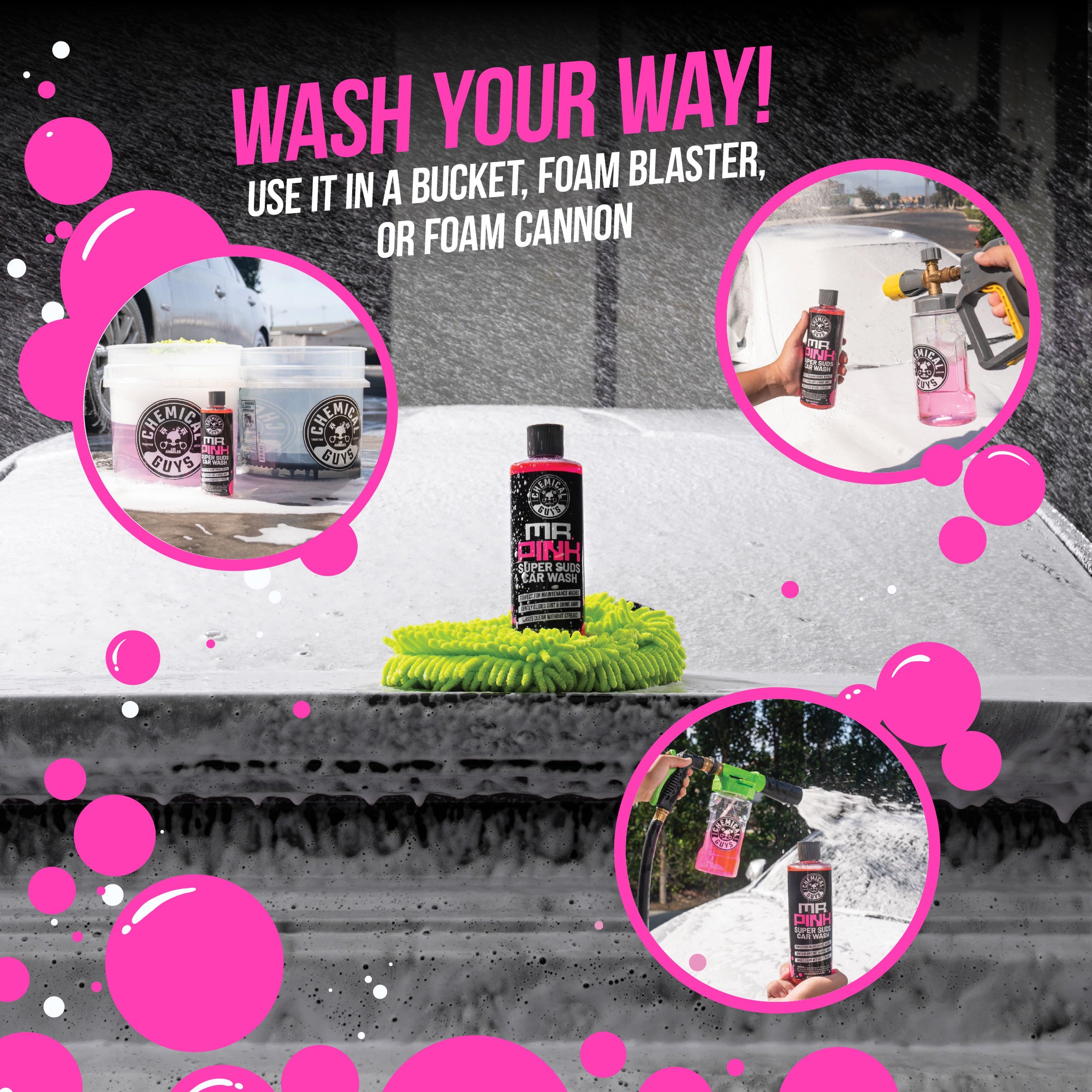 chemical-guys-mr-pink-shampoing-auto-bundle-lavage-doux image 3
