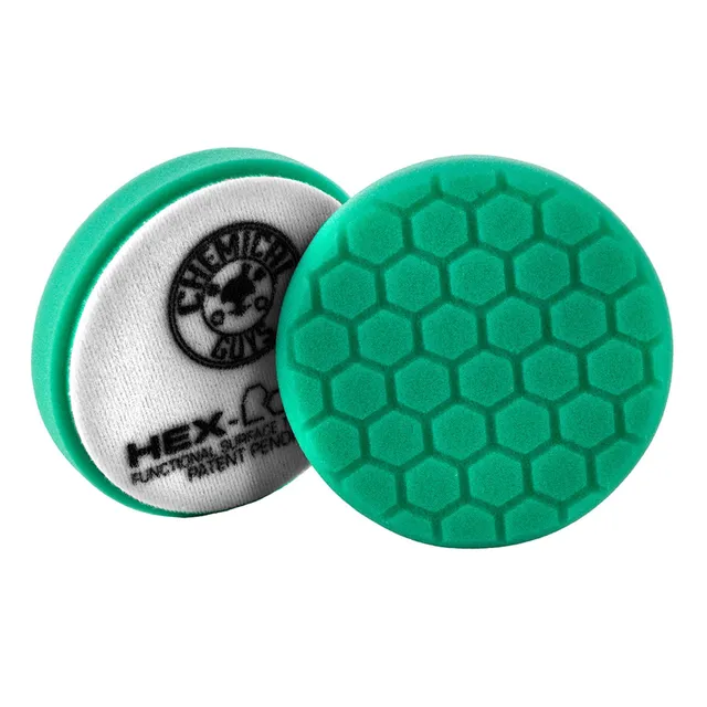 chemical-guys-green-hex-logic-pad-polissage-auto-6-pouces-heavy image 1