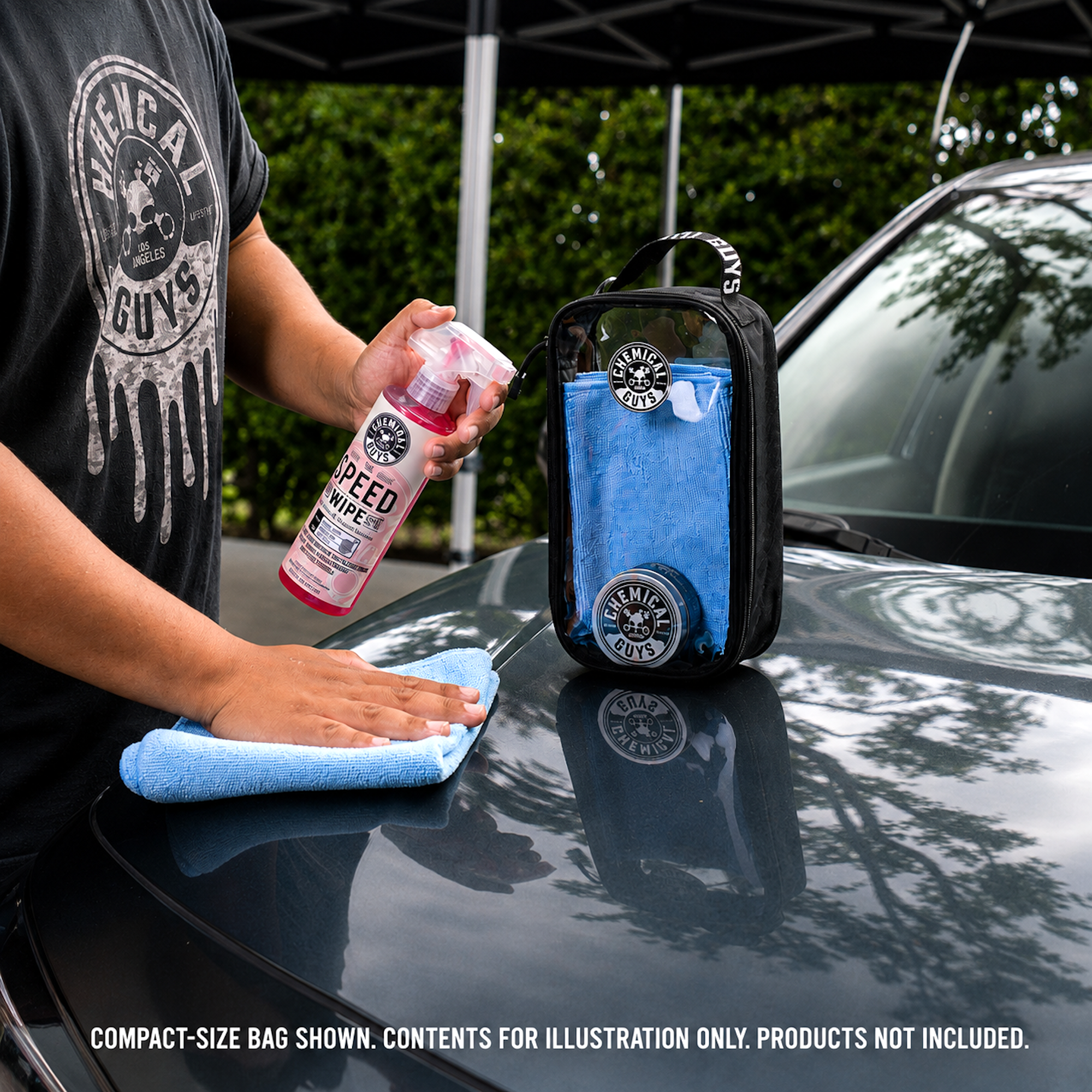 chemical-guys-clear-carry-sac-rangement-detailing-transparent image 3