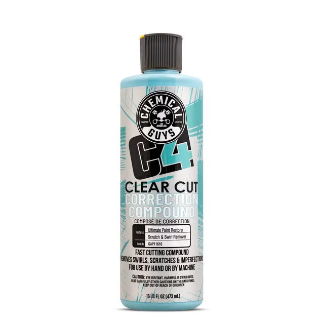 chemical-guys-c4-clear-cut-polish-correction-compound-16-oz image 1