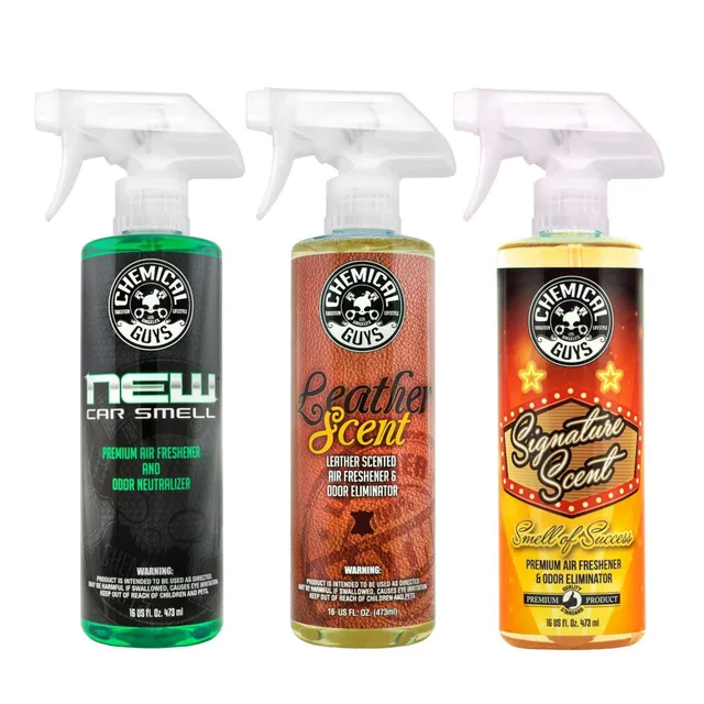 chemical-guys-air-scent-kit-parfum-voiture-3-parfums image 1