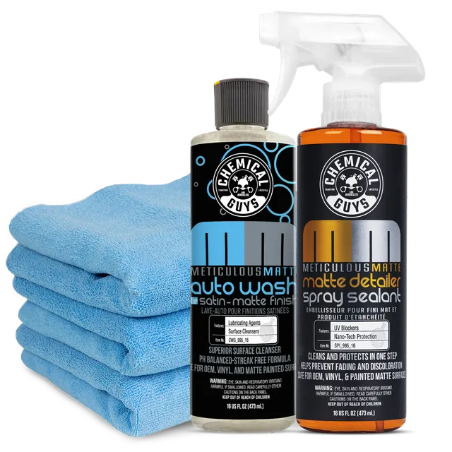 chemical-guys-matte-car-care-starter-kit-peinture-mate-entretien image 1