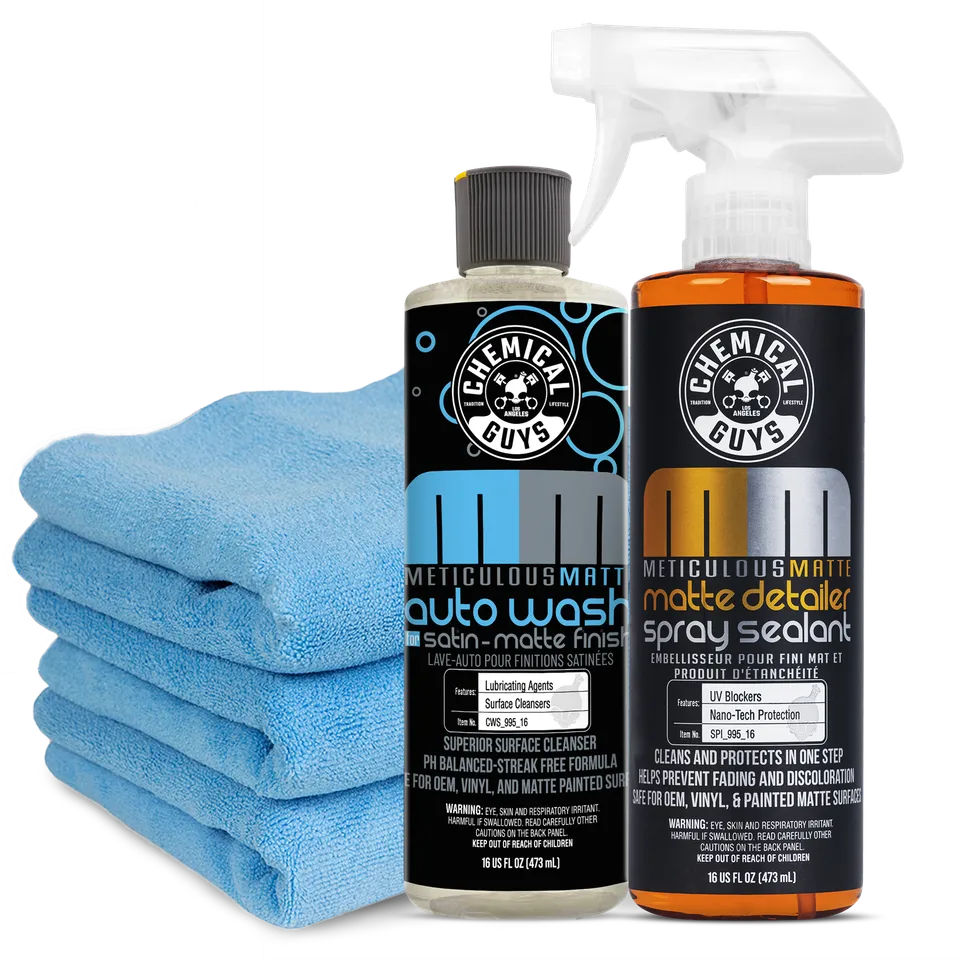 chemical-guys-matte-car-care-starter-kit-peinture-mate-entretien image 1