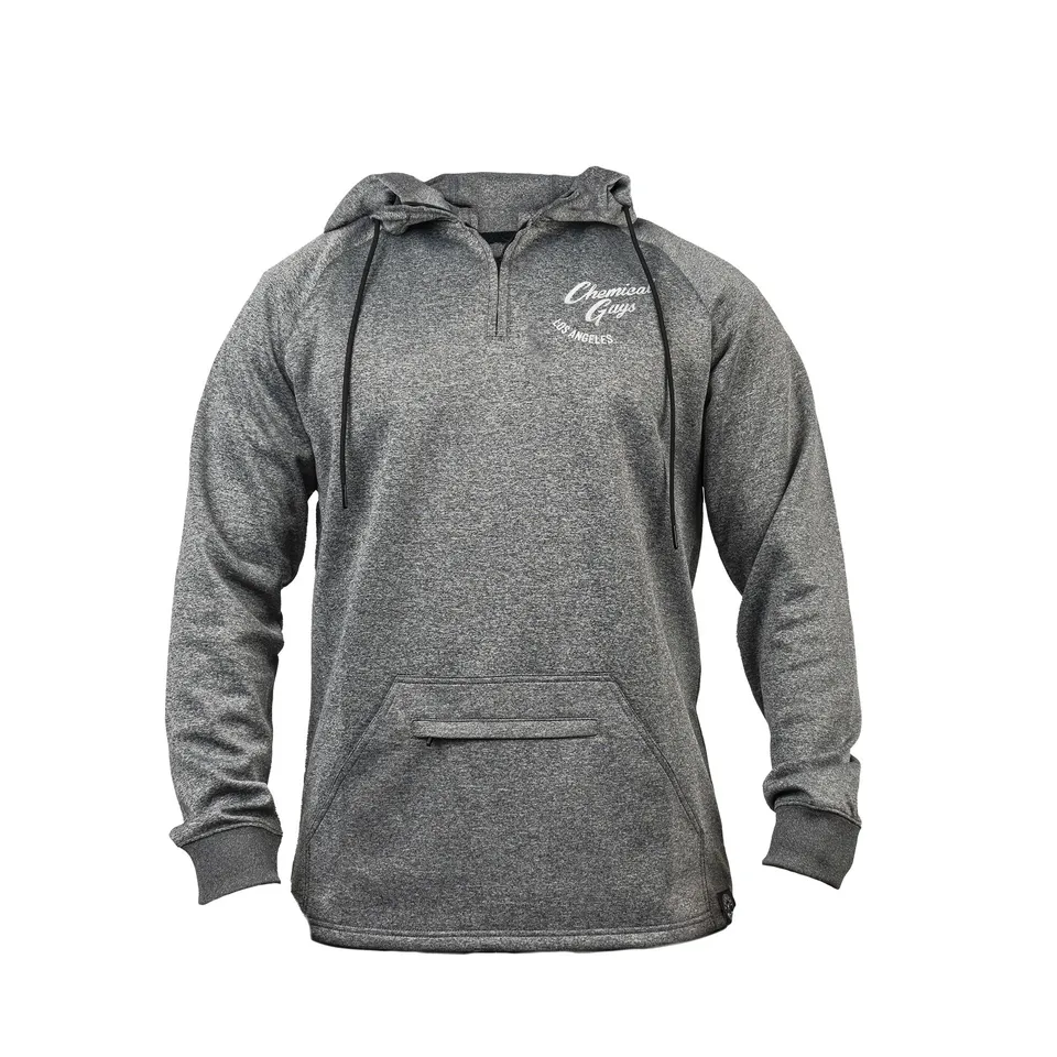 chemical-guys-quarter-zip-drip-sweat-capuche-noir image 1