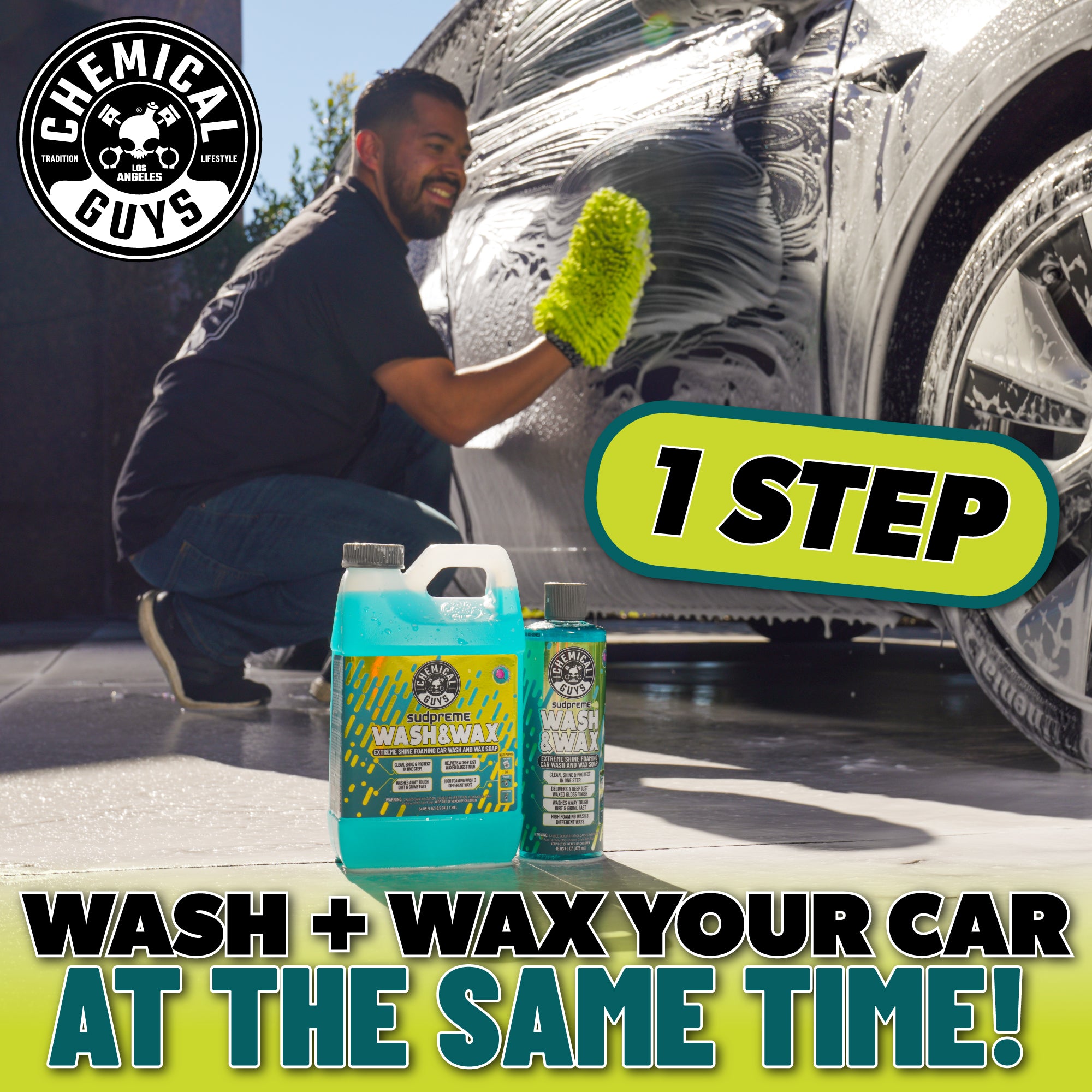 chemical-guys-sudpreme-shampoing-voiture-cire-carnauba-16-oz image 2