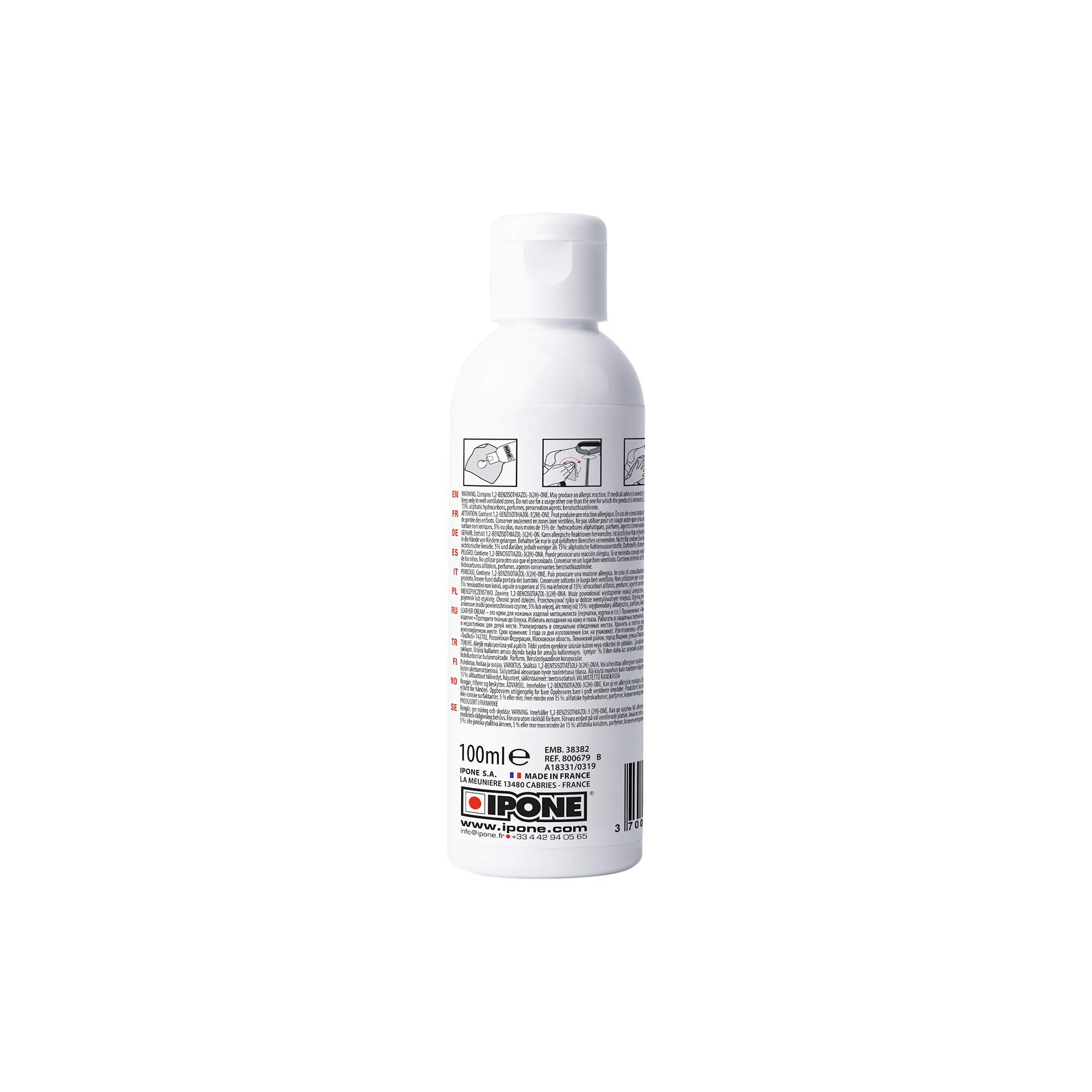 ipone-leather-cream-cr-me-cuir-moto-100-ml image 2