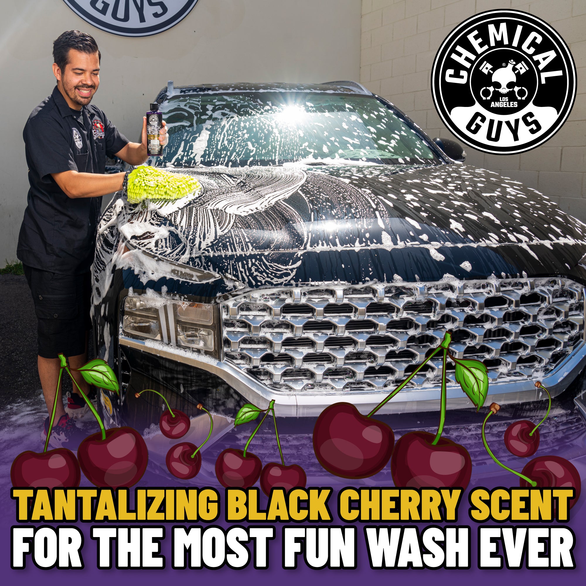 chemical-guys-black-light-shampoing-voiture-noire-16-oz-brillance image 6