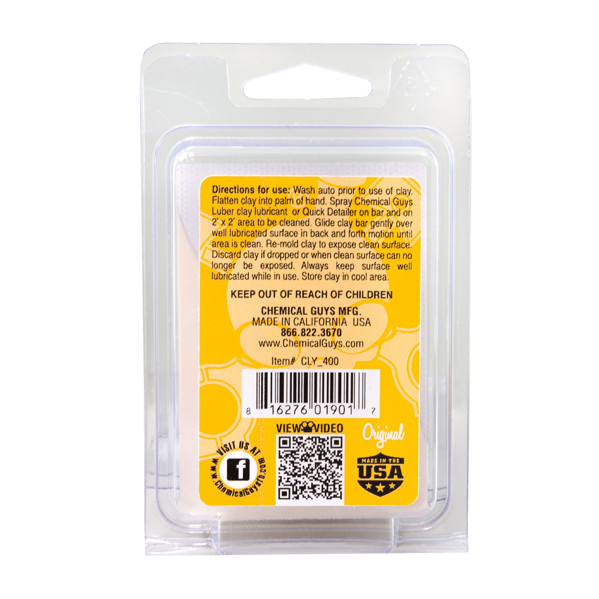 chemical-guys-og-clay-bar-jaune-light-medium-d-contamination image 5