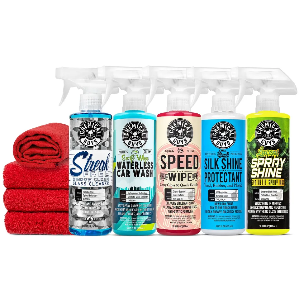 chemical-guys-waterless-wash-deluxe-kit-lavage-sans-eau image 1