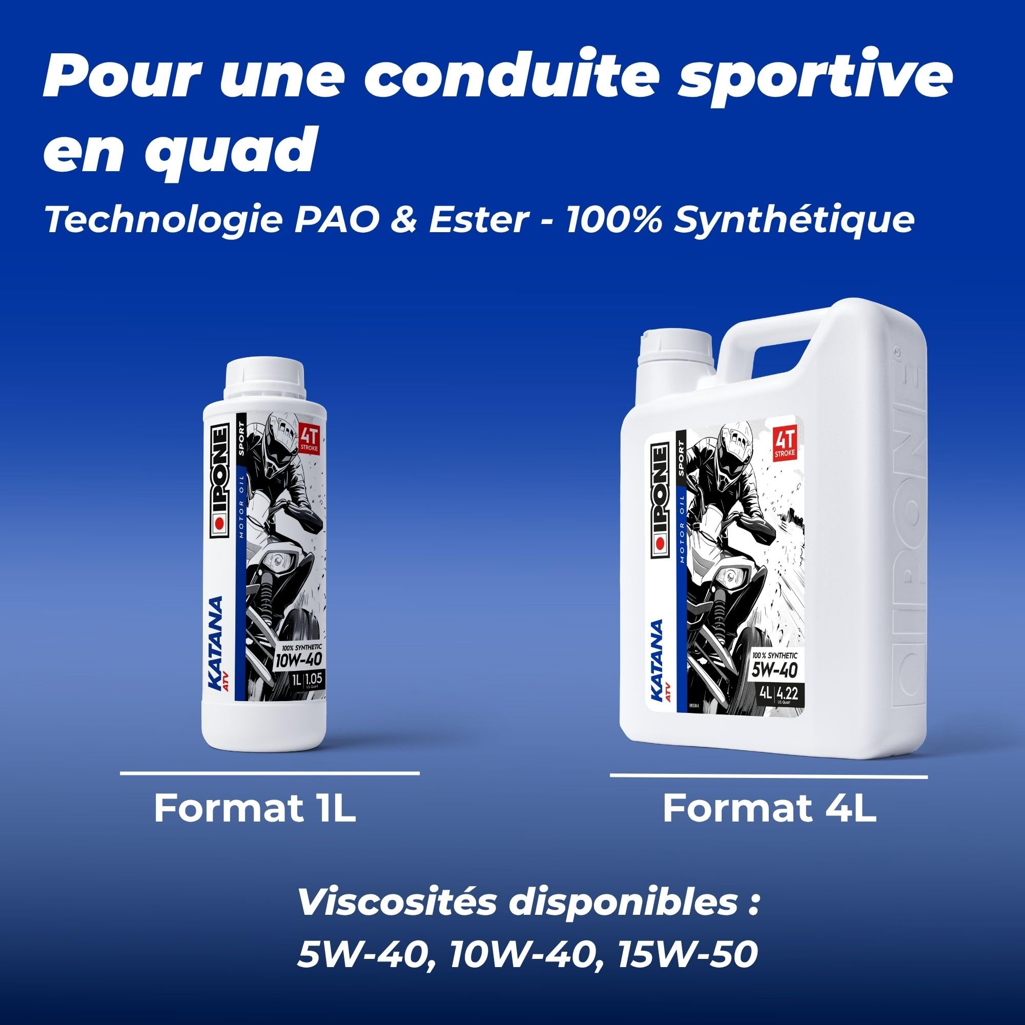 ipone-katana-atv-5w40-huile-moteur-quad-4t-1l-synth-tique image 3