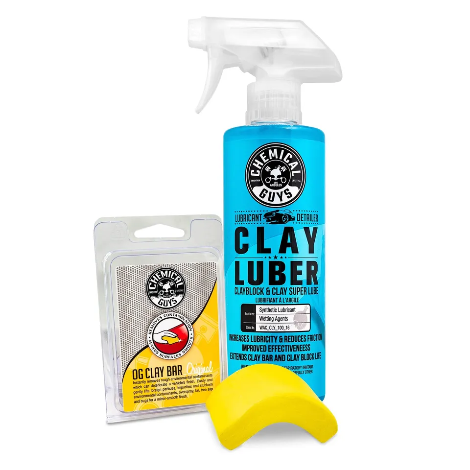 chemical-guys-clay-bar-kit-barre-d-argile-grain-fin-moyen image 1