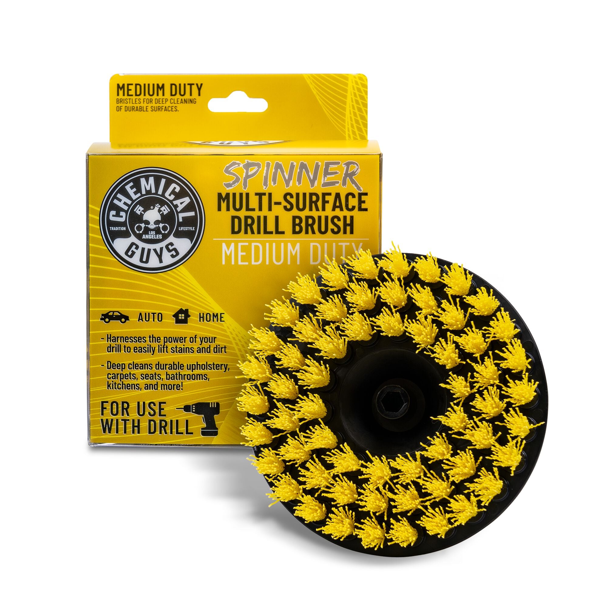 chemical-guys-spinner-brosse-perceuse-tapis-moquette-duty-moyen image 1