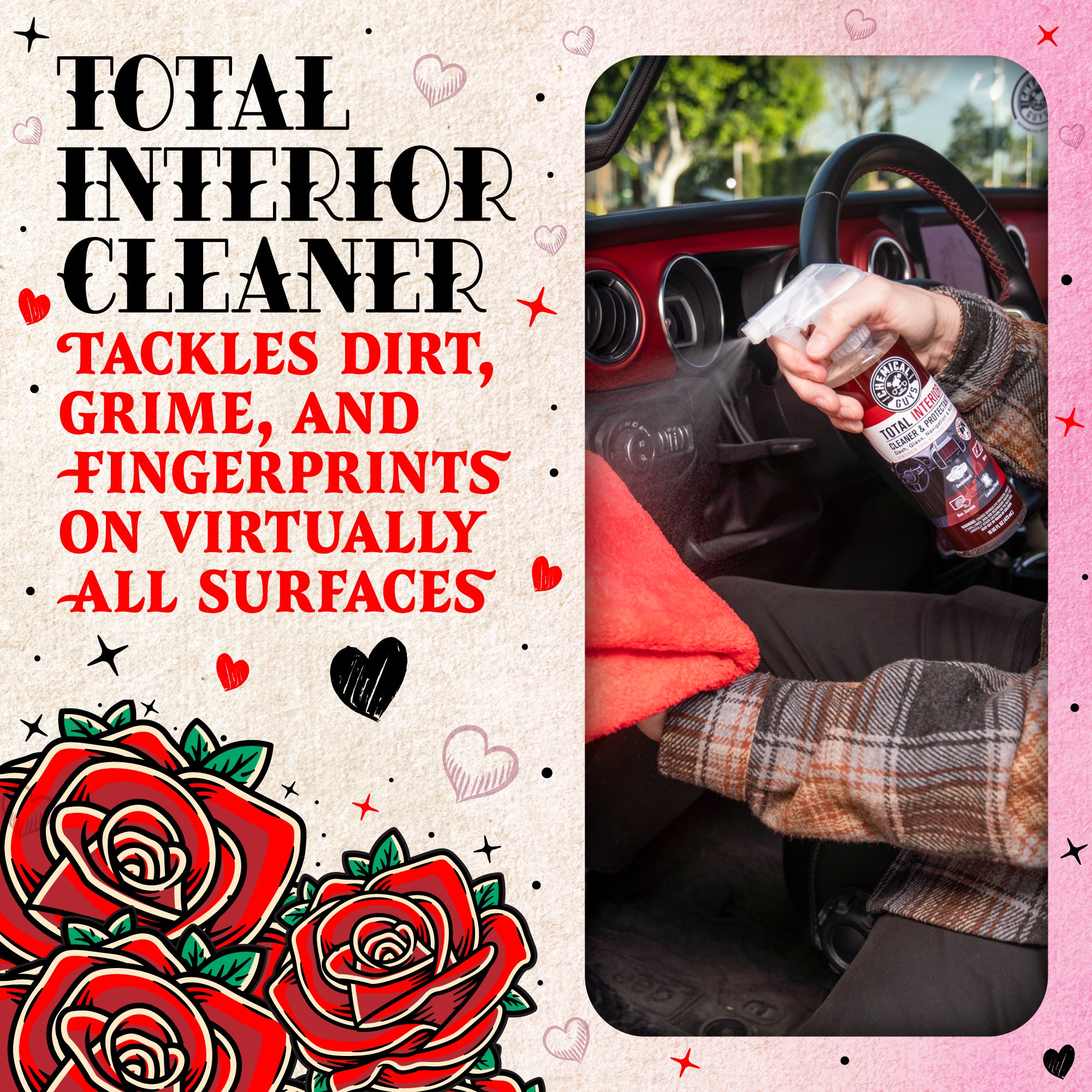 chemical-guys-dozen-roses-kit-entretien-auto-rose image 6