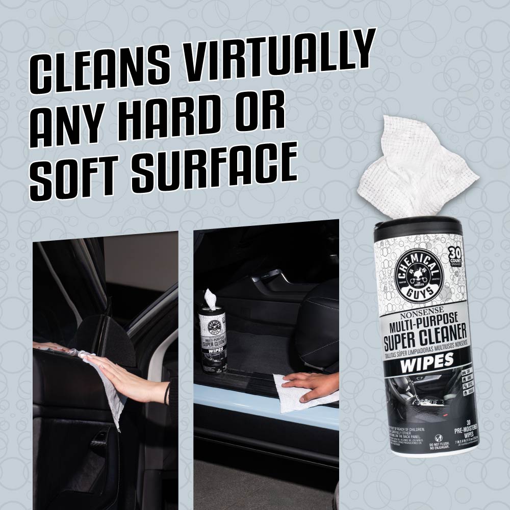 chemical-guys-vrp-nonsense-kit-lingettes-vinyle-plastique-auto image 3
