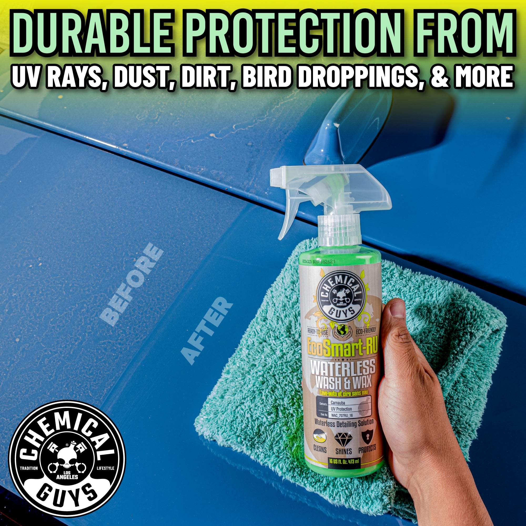 chemical-guys-ecosmart-ru-lavage-sans-eau-16-oz-cire-carnauba image 5
