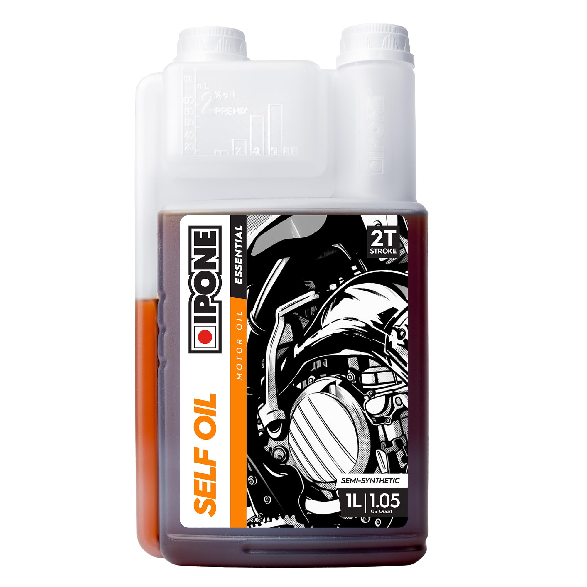 ipone-self-oil-huile-2-temps-1-l-semi-synth-se-jardin image 1