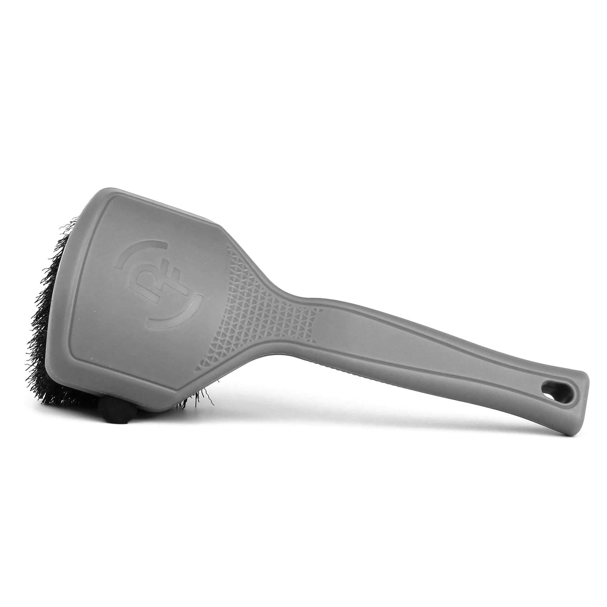 detail-factory-moto-brosse-pneu-courbe-gris-poils-durs image 3