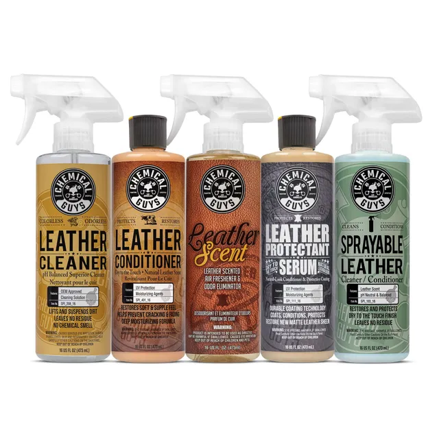 chemical-guys-leather-kit-soin-cuir-auto-complet image 1